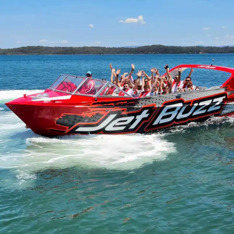 a small boat in a body of water